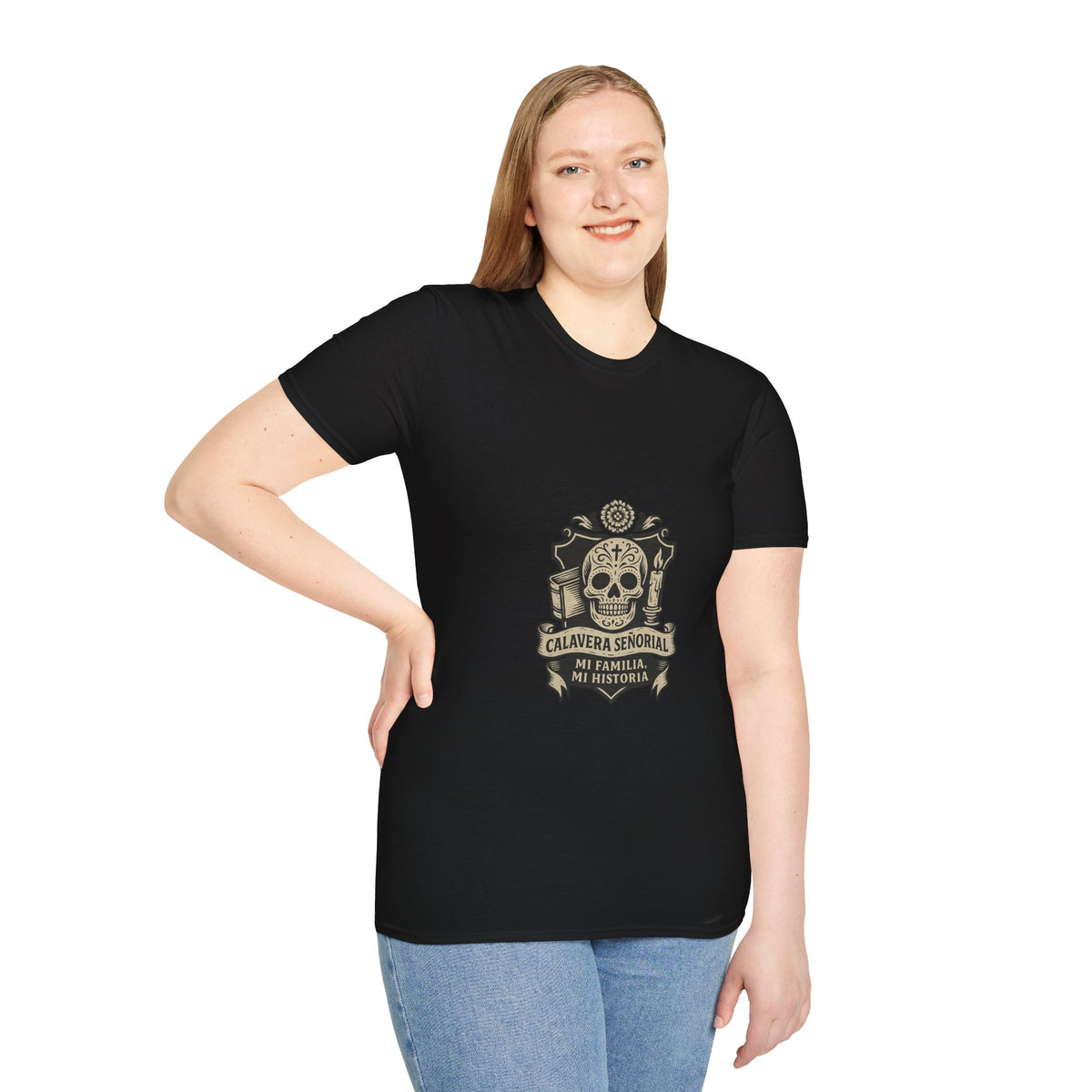 Skull & Laurel Graphic T‑Shirt — Calavera Señior Emblem - Trending Now - October 2026