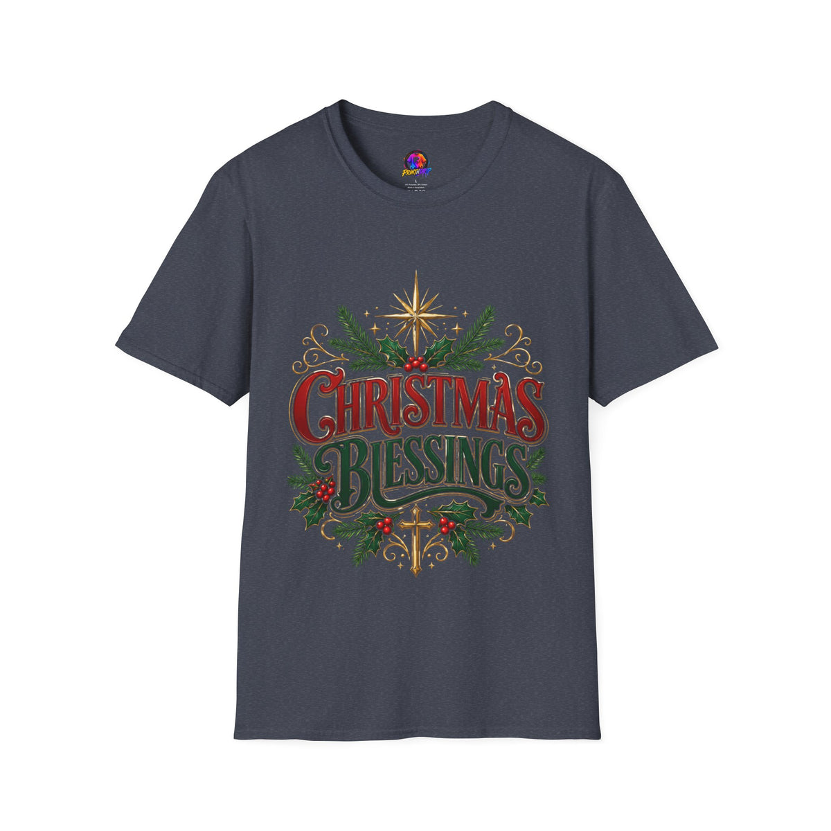 Christmas Blessings T-Shirt – Festive Holiday Graphic Tee
