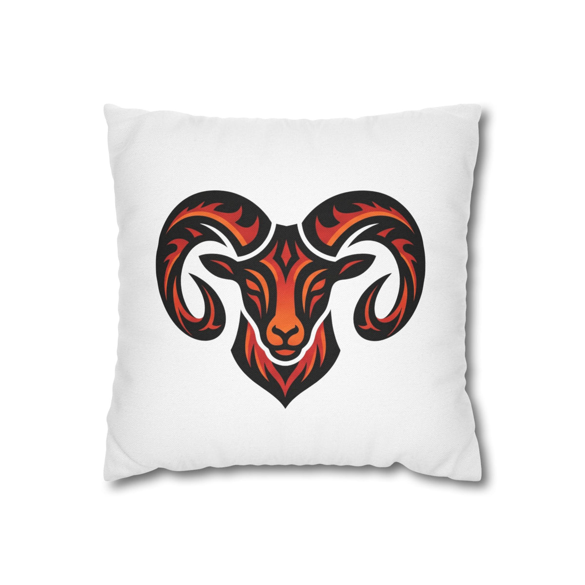 Aries Fiery Ram Head Pillowcase