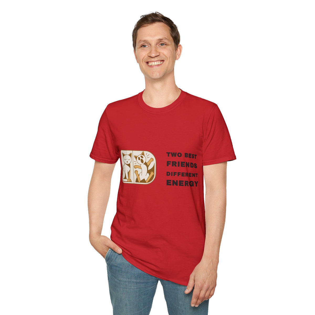 Cat and Dog T-Shirt — "Two Best Friends, Different Energy" Cute Pet Graphic Tee - Trending Now - September 2026