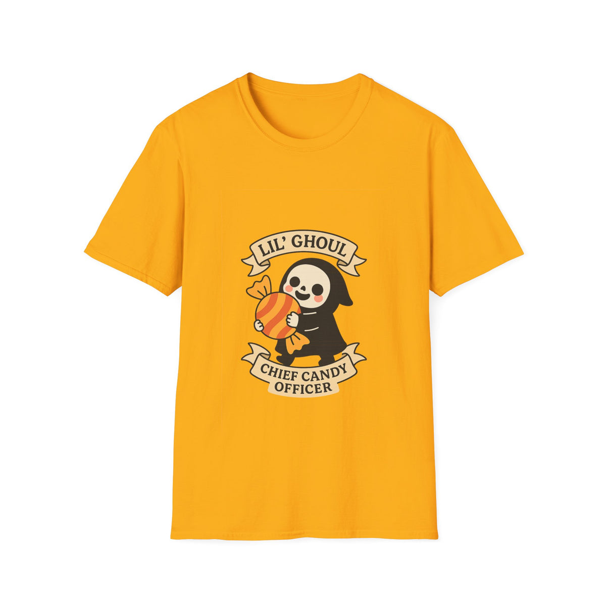 T-Shirt — 'Lil' Ghoul' Trick-or-Treat Candy Officer Halloween Tee - Trending Now - October 2026