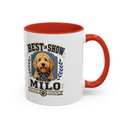 Milo Bailey Dog Dad Mom Best in Show Milo Coffee Mug — Personalized Dog Lover Accent Mug