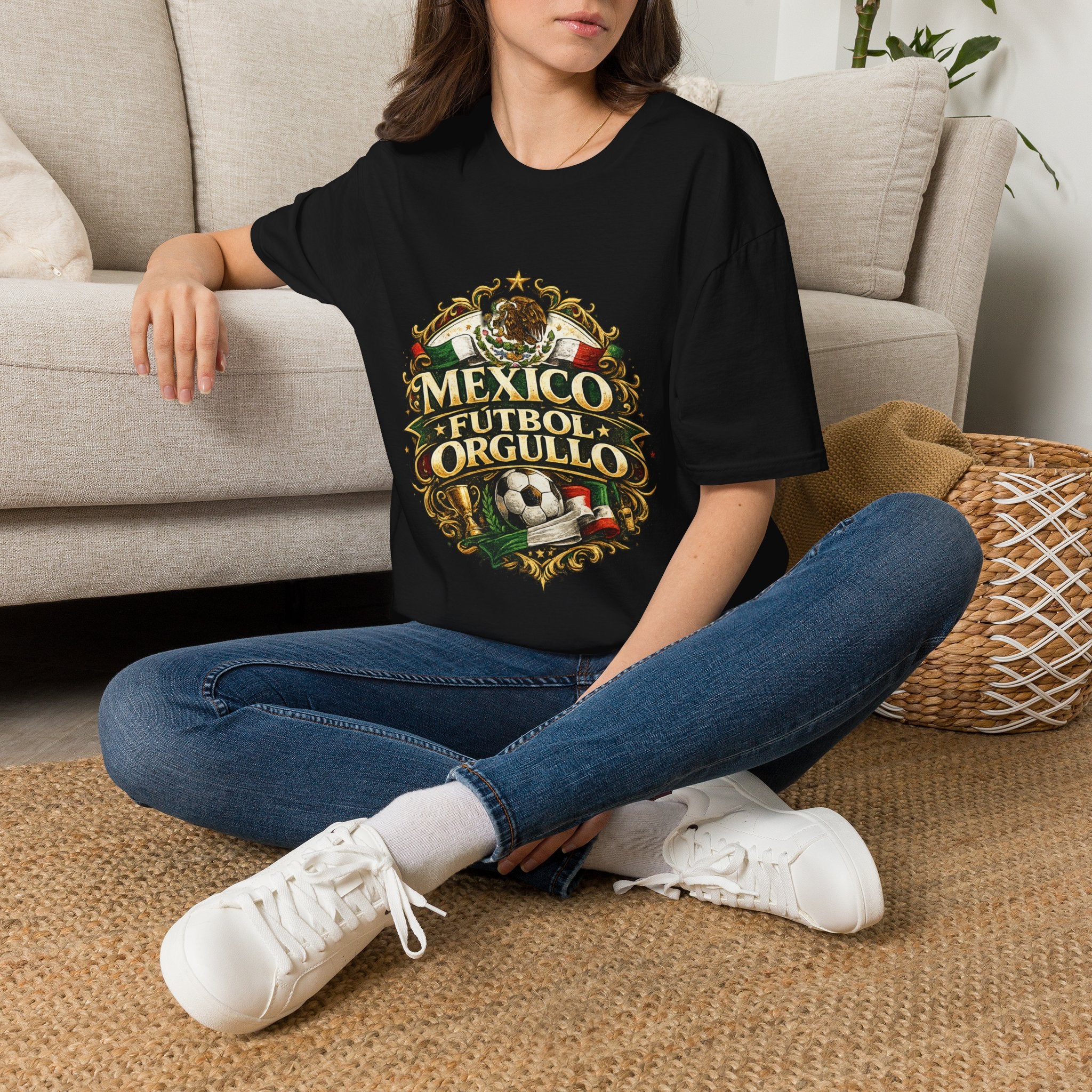 Mexico Fútbol Orgullo T-Shirt — Mexican Soccer Pride Graphic Tee
