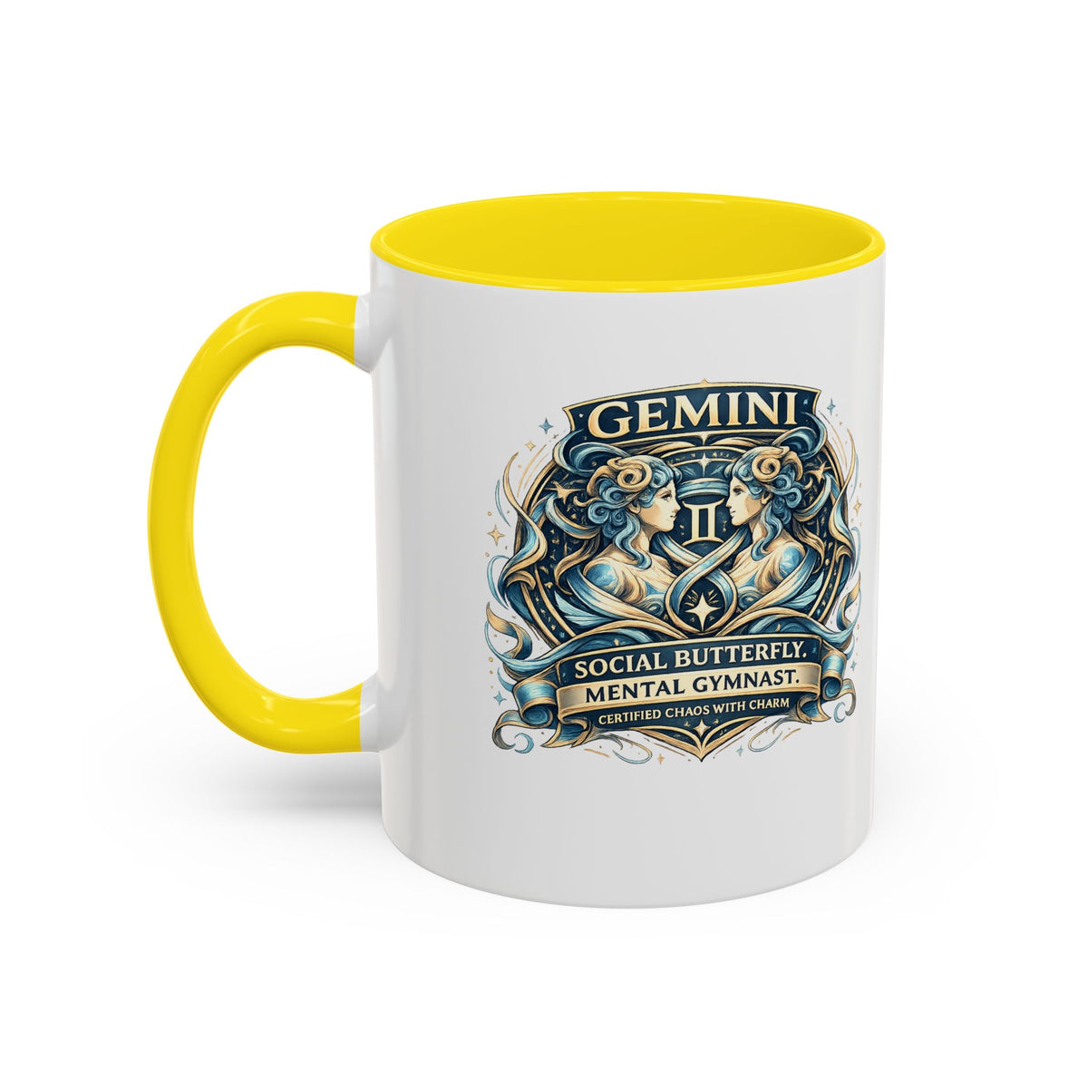 Zodiac  Gemini Accent Coffee Mug