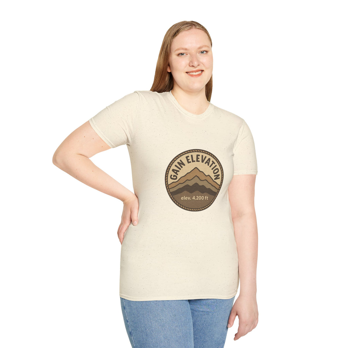 Mountain Elevation Badge T‑Shirt — Vintage Outdoor Adventure Tee - Trending Now - August 2026