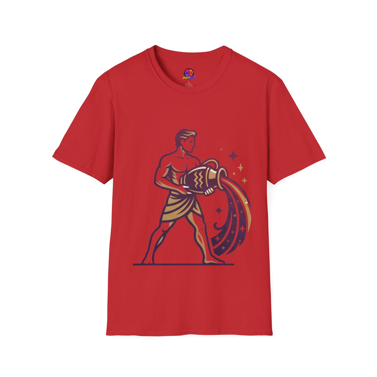 Aquarius Zodiac T-Shirt — Water Bearer Astrology Tee