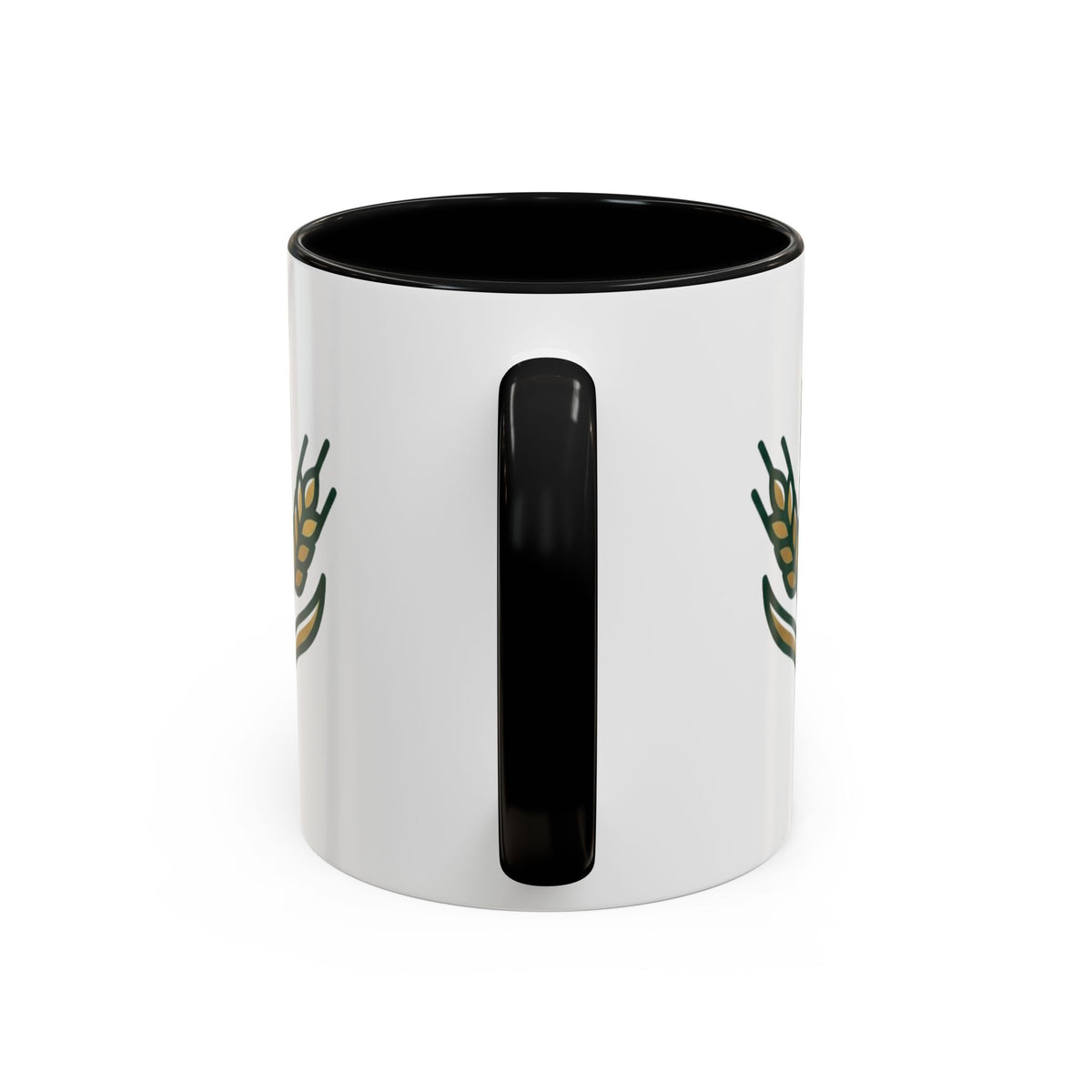 Virgo Zodiac Wheat Ear Accent Coffee Mug – Rustic Farmhouse Tea Cup