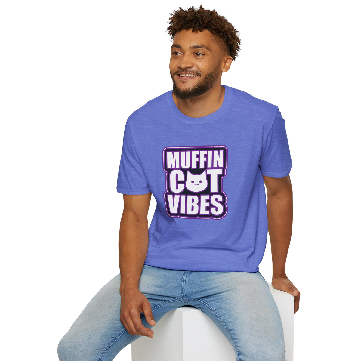 Muffin Cut Vibes T-Shirt — Cute Cat Graphic Tee - Trending Now - August 2026