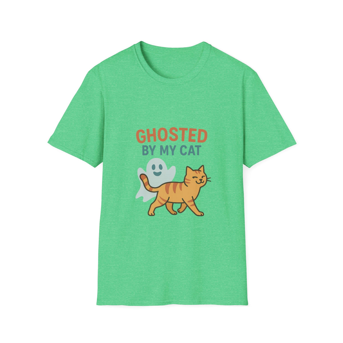 Ghosted By My Cat T-Shirt — Cute Funny Cat Lover Tee - Trending Now - October 2026