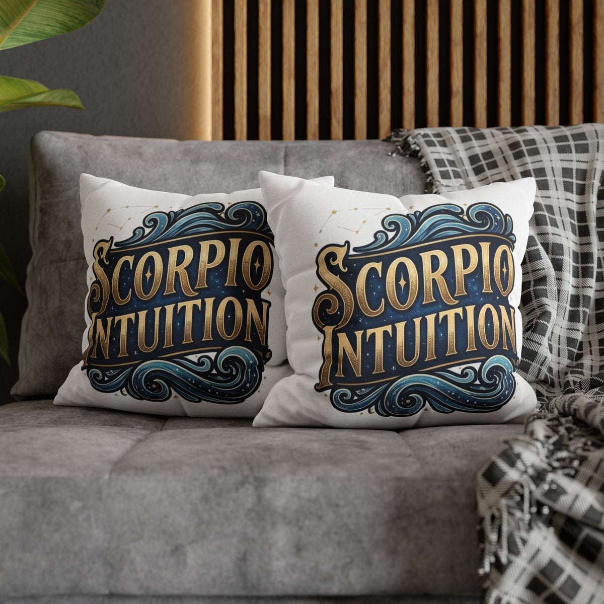 Scorpio Zodiac Intuition Decorative Pillowcase