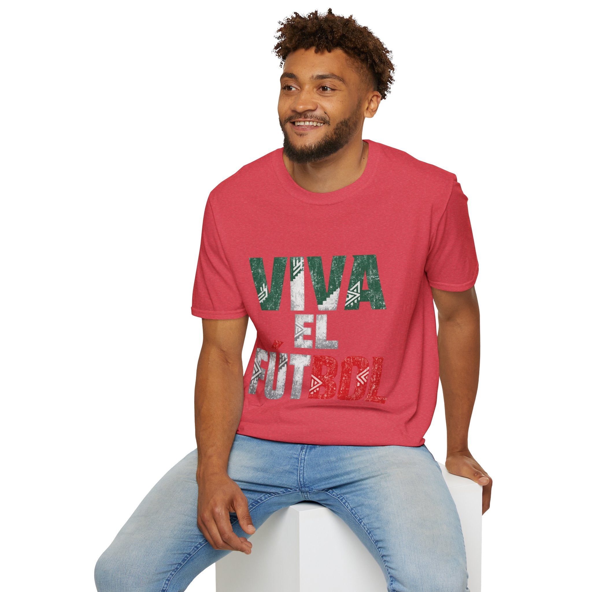 Mexico T-Shirt — "Viva El Fútbol" Mexican Soccer Graphic Tee