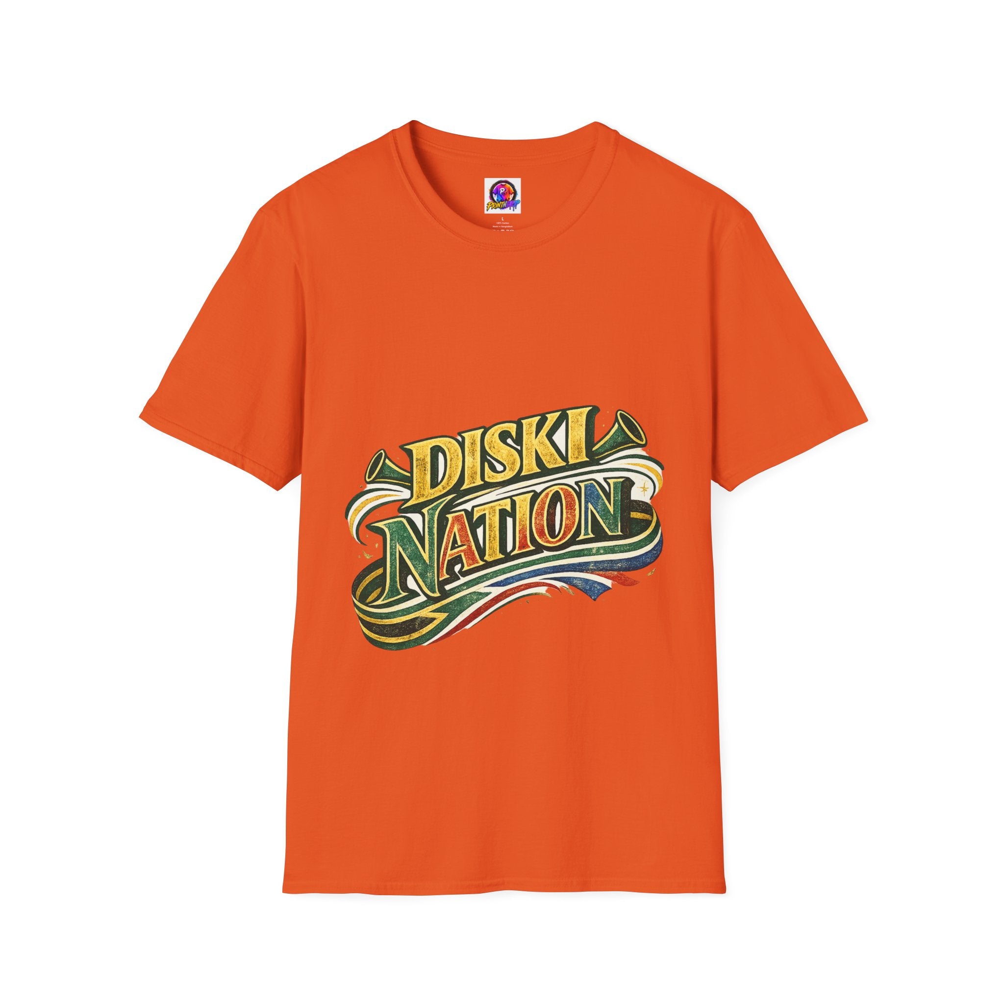 South Africa Diski Nation T-Shirt — Retro Reggae Graphic Tee