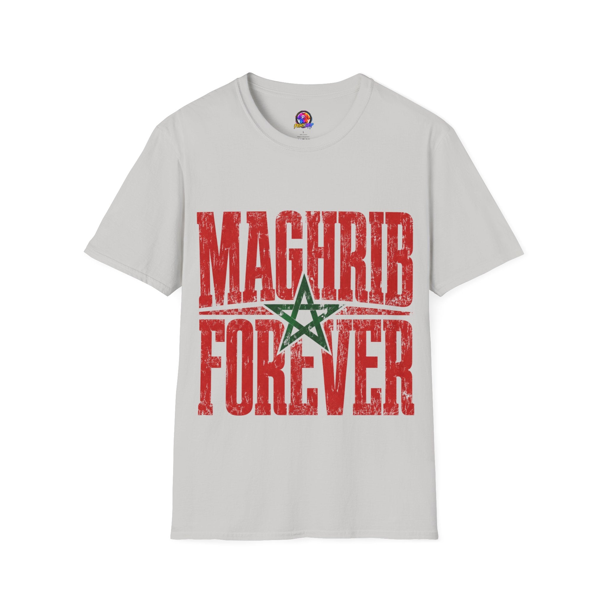 Morocco T-Shirt — Maghrib Forever Moroccan Flag Graphic Tee