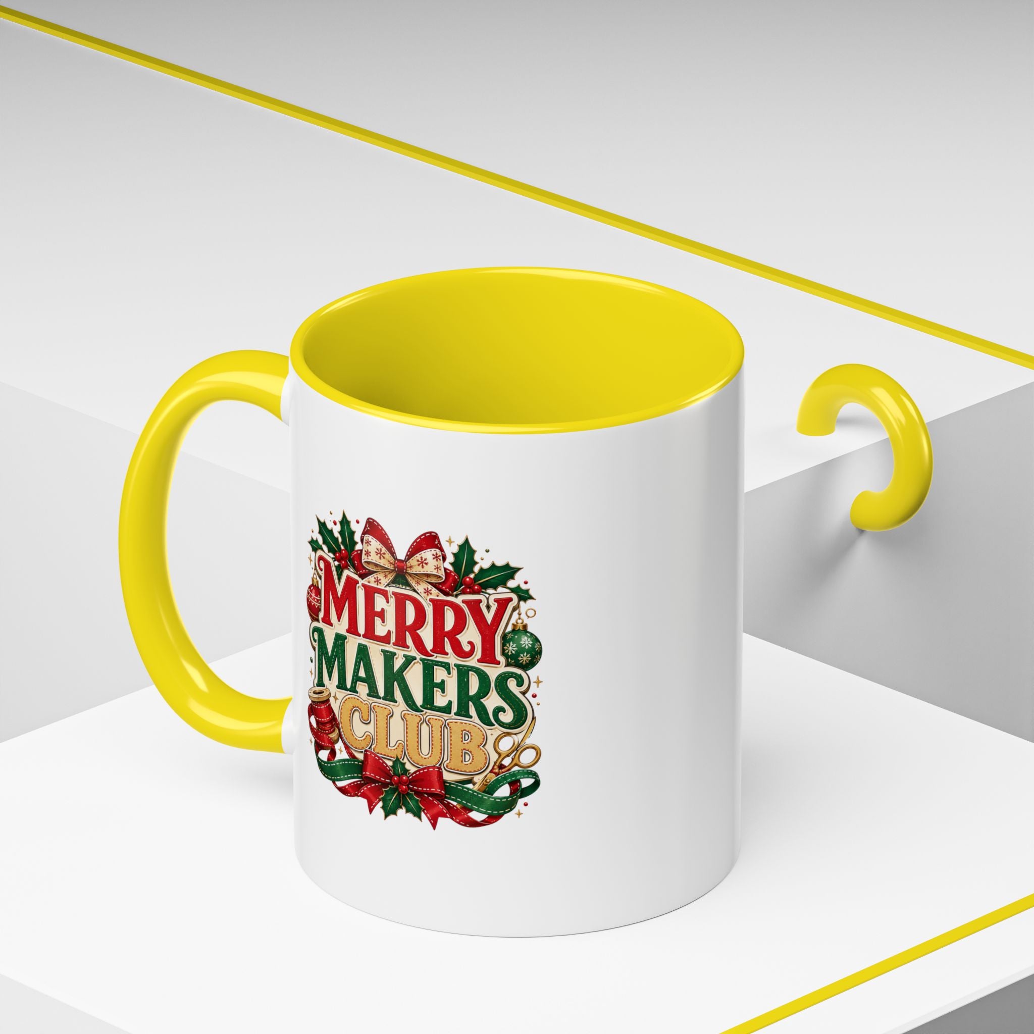 Accent Coffee Mug Merry Makers Club