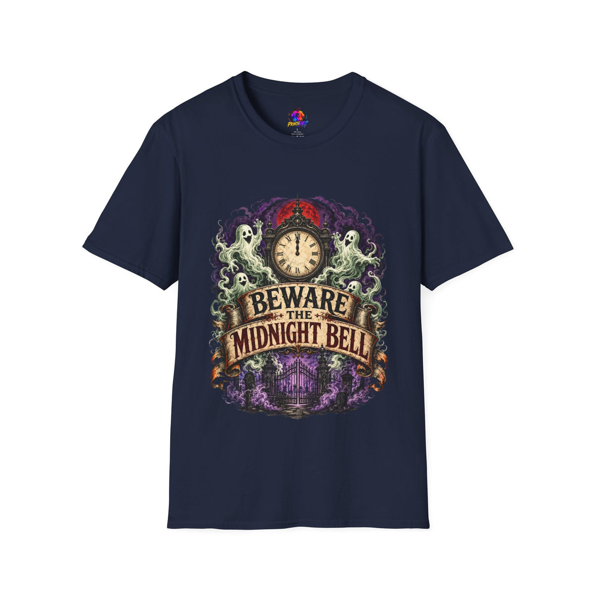 Halloween Beware Of Midnight Unisex Softstyle T-Shirt