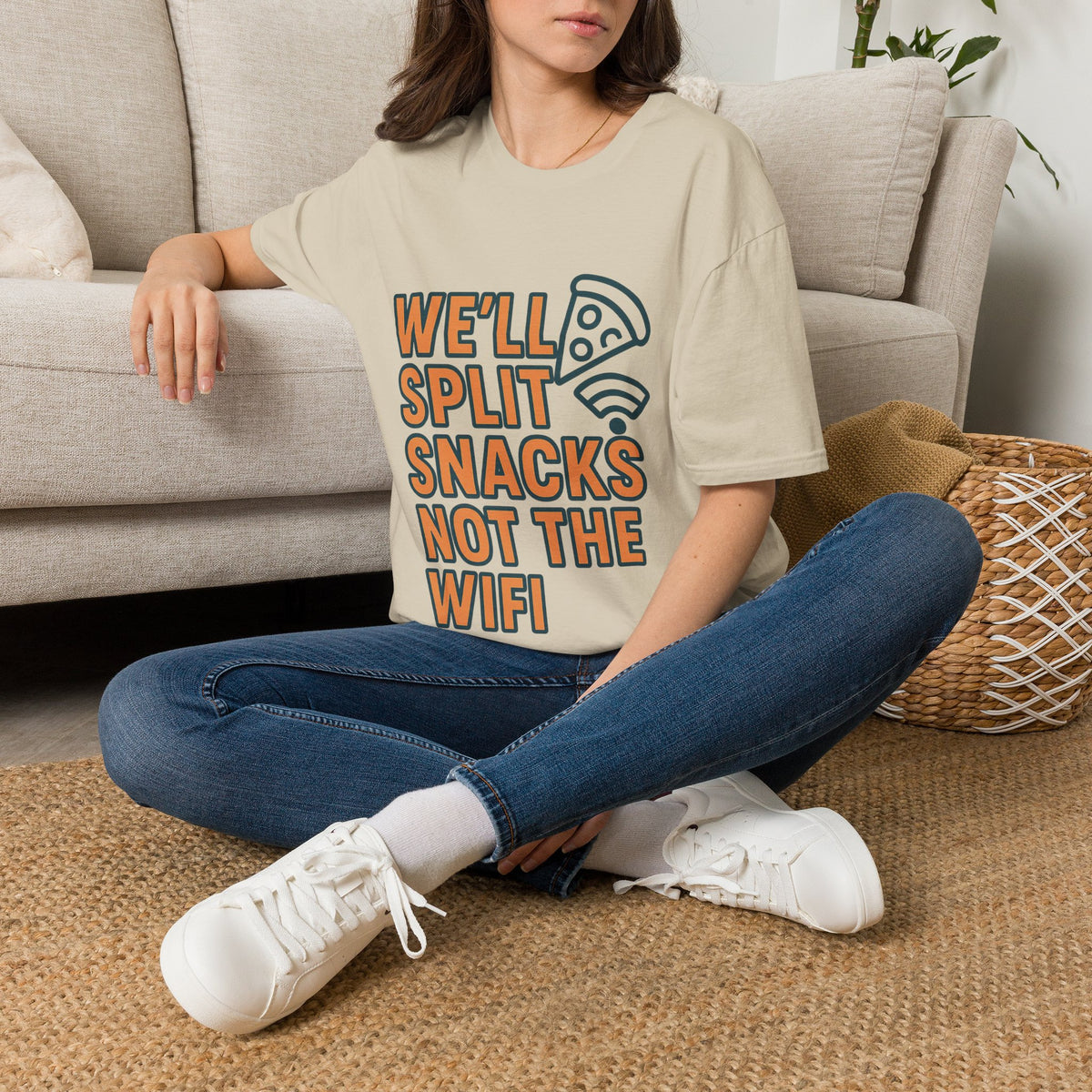 We'll Split Snacks Not The WiFi T-Shirt - Trending Now - August 2026