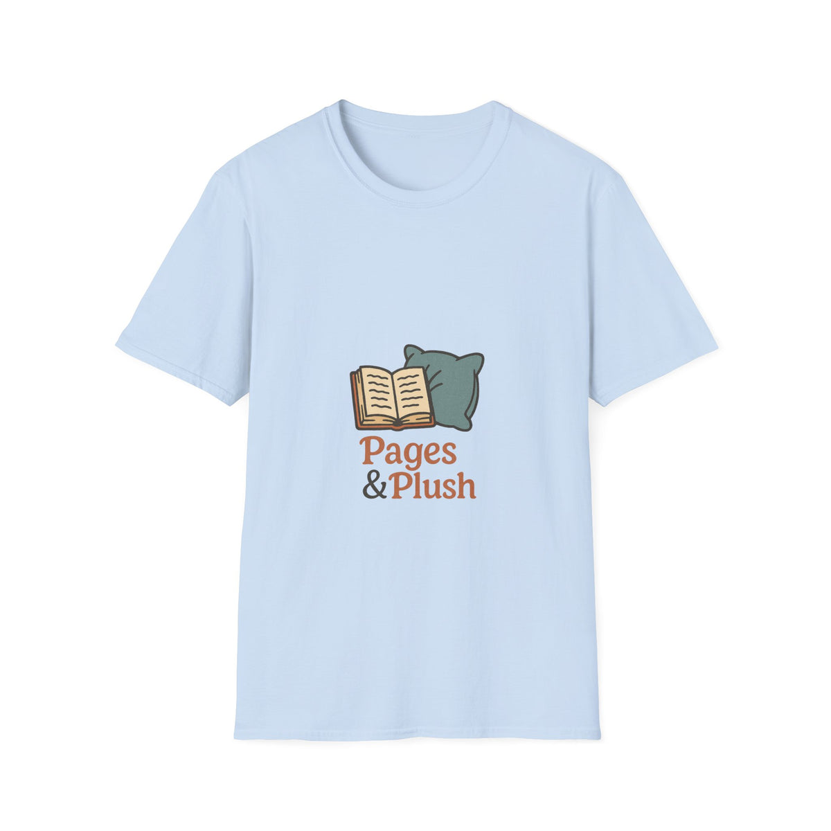 Pages & Plush Book Lover T-Shirt - Trending Now - October 2026