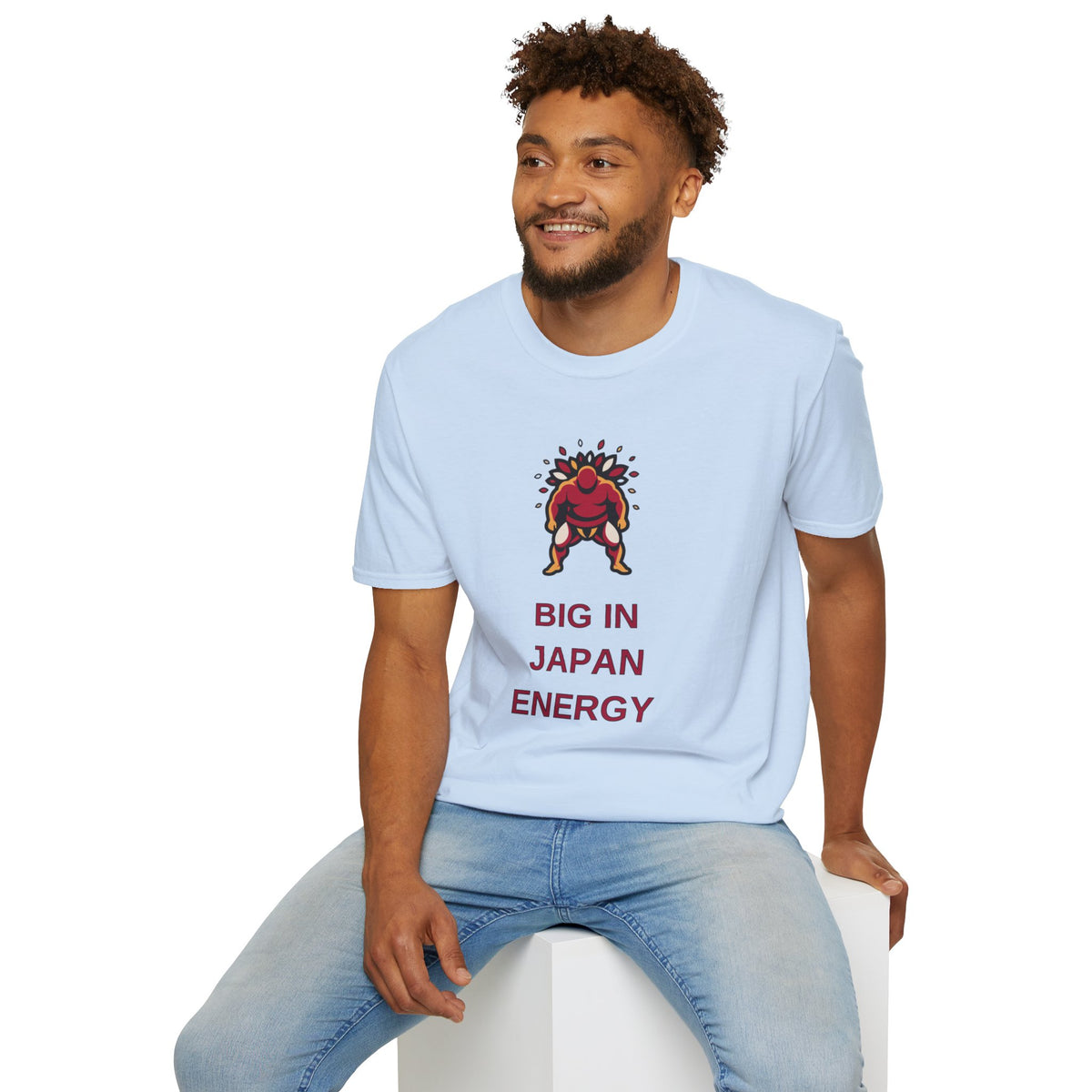 Japan Sumo Graphic T-Shirt — "Big in Japan Energy" Cotton Tee - Trending Now - August 2026