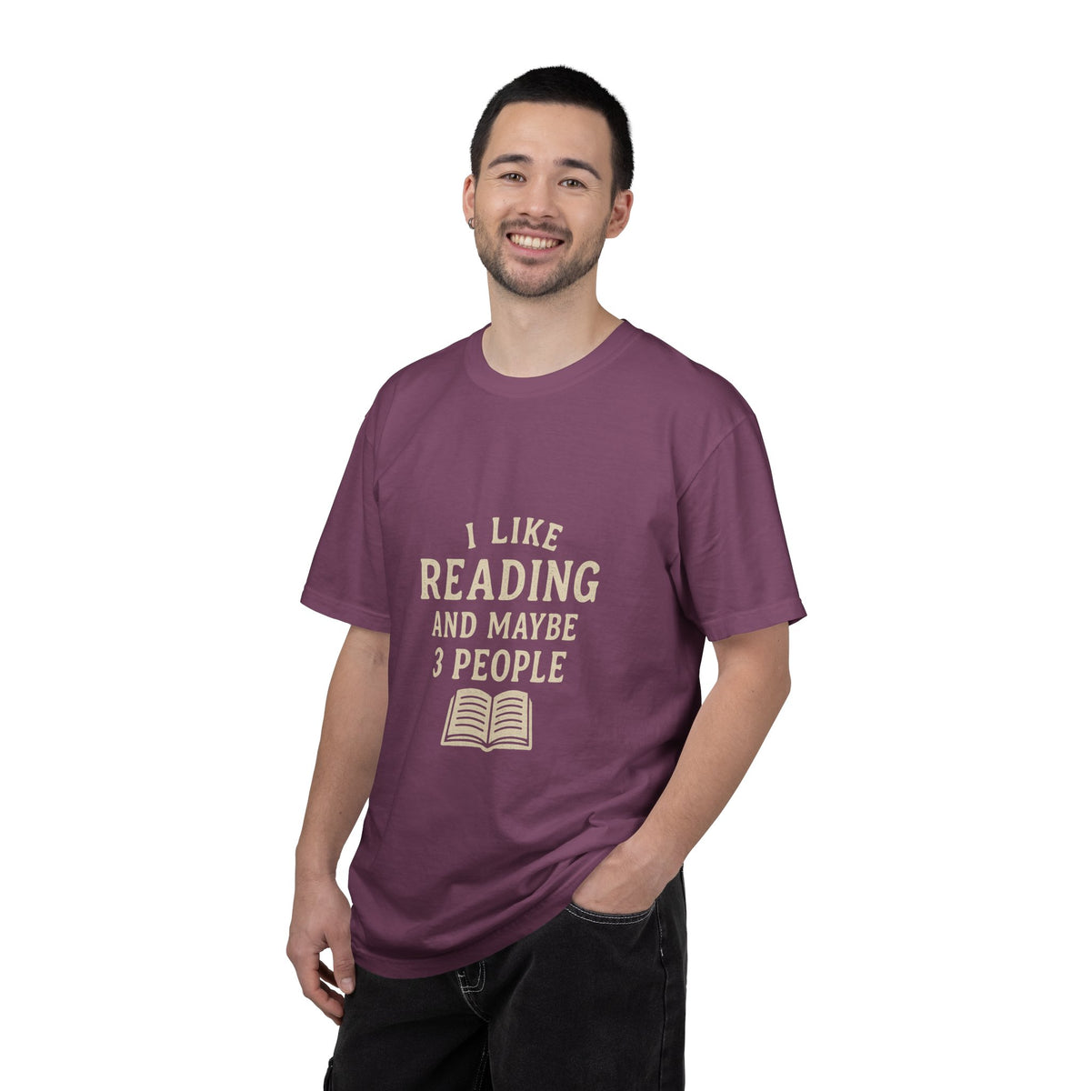 Reading Lover T-Shirt — "I Like Reading and Maybe 3 People" Book Lover Tee - Trending Now - October 2026