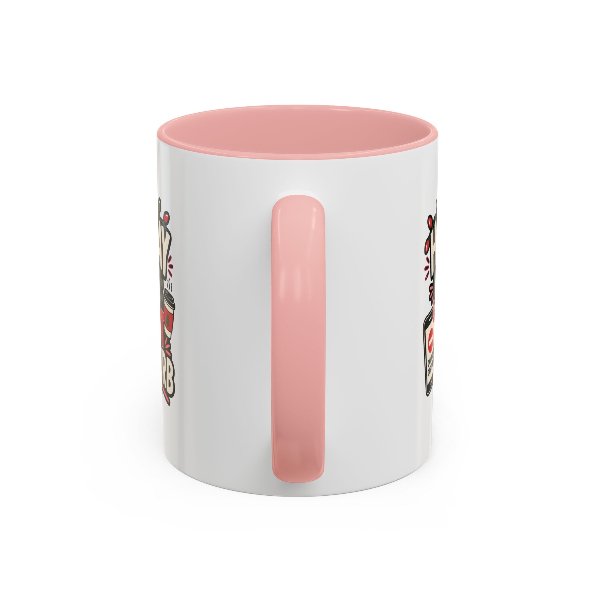 Modern Day Christmas Holiday Mode Coffee Mug — "Do Not Disturb" Accent Christmas Mug