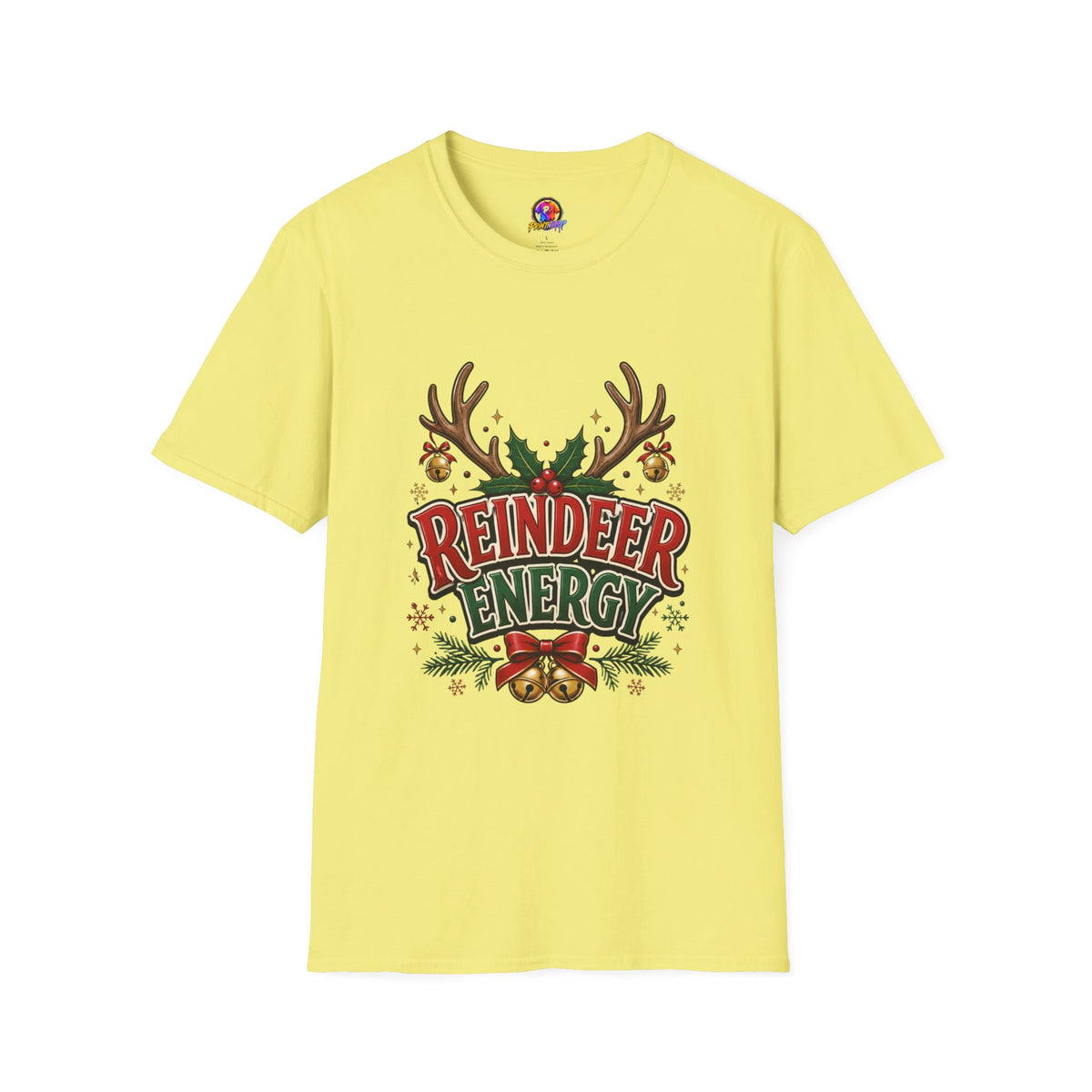 Reindeer Energy Christmas T-Shirt