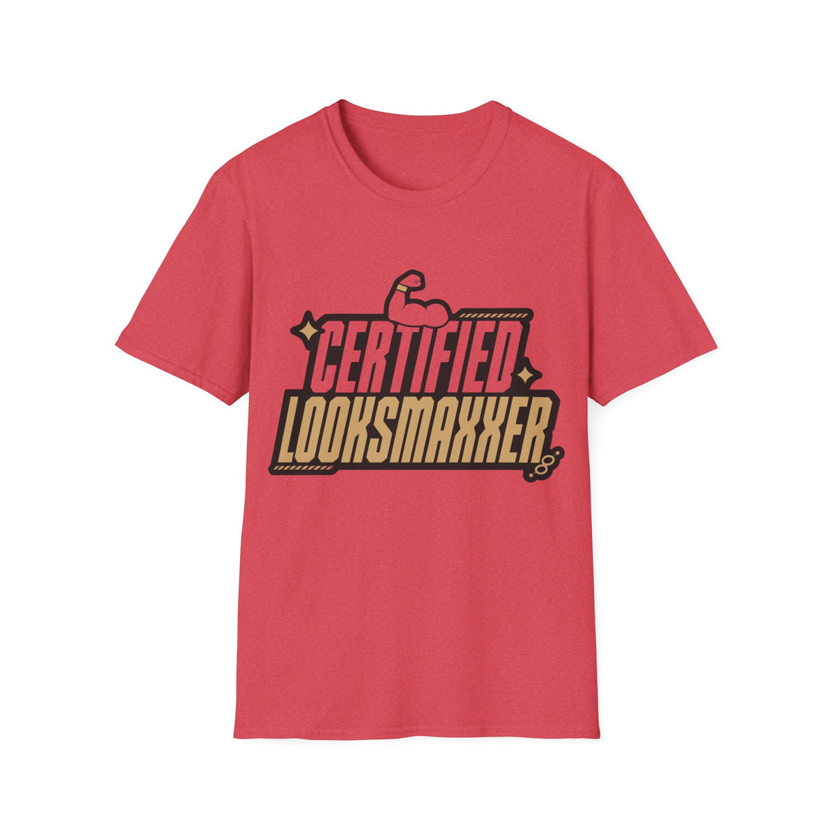 Certified Looksmaxxer T-Shirt — Funny Fitness & Glow-Up Tee - Trending Now - August 2026