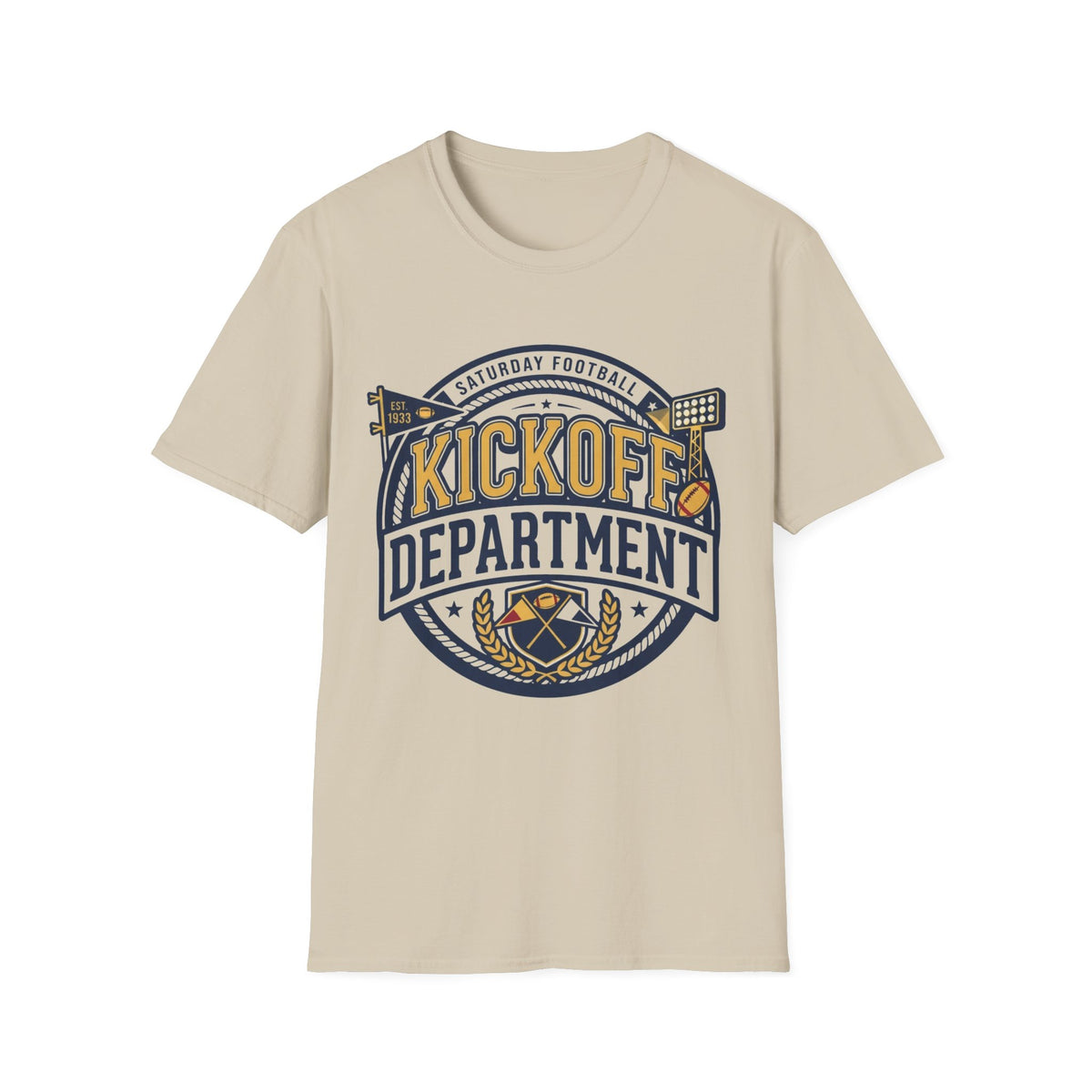 Kickoff Football T-Shirt — Game Day Logo Tee - Trending Now - August 2026