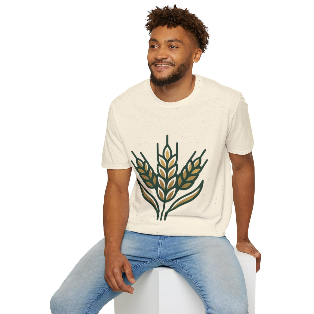 Virgo Zodiac Wheat Graphic T-Shirt