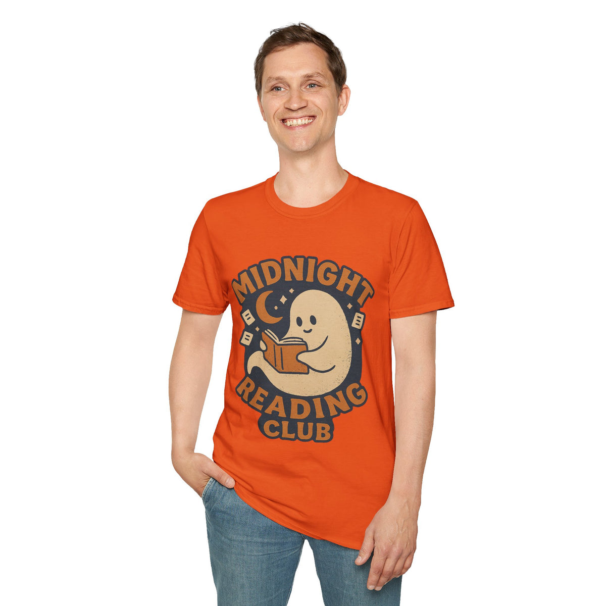 Midnight Reading Club T-Shirt — Cute Ghost Booklover Tee - Trending Now - August 2026