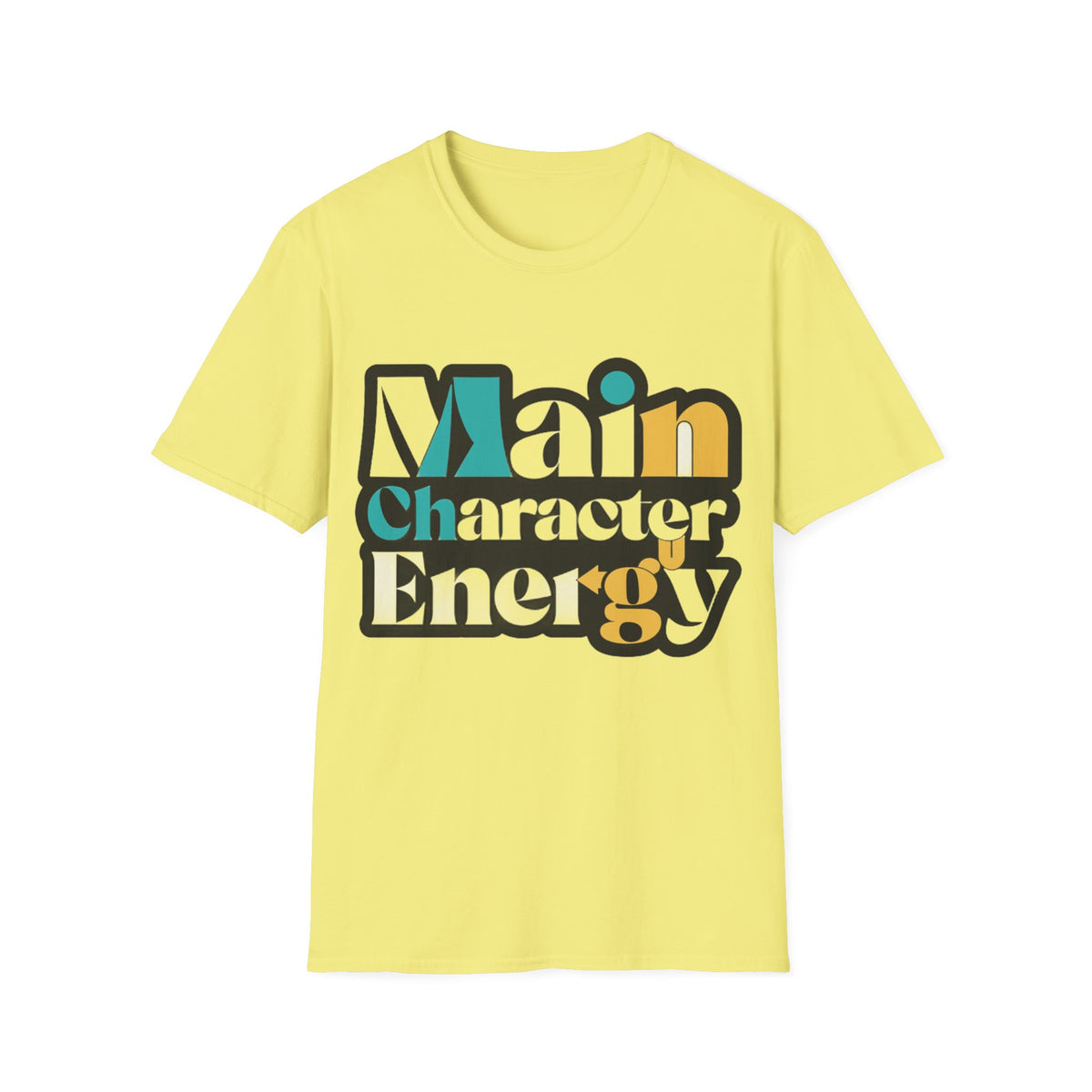 Main Character Energy T-Shirt — Retro Bold Graphic Tee - Trending Now - August 2026