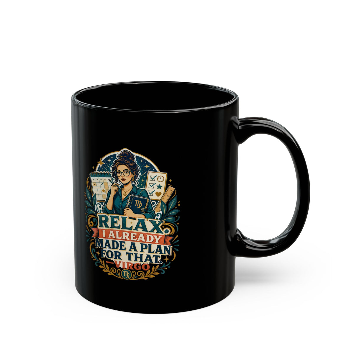 Halloween Relax I Already Made A Plan Mug — Funny Planner Organizer Coffee Cup