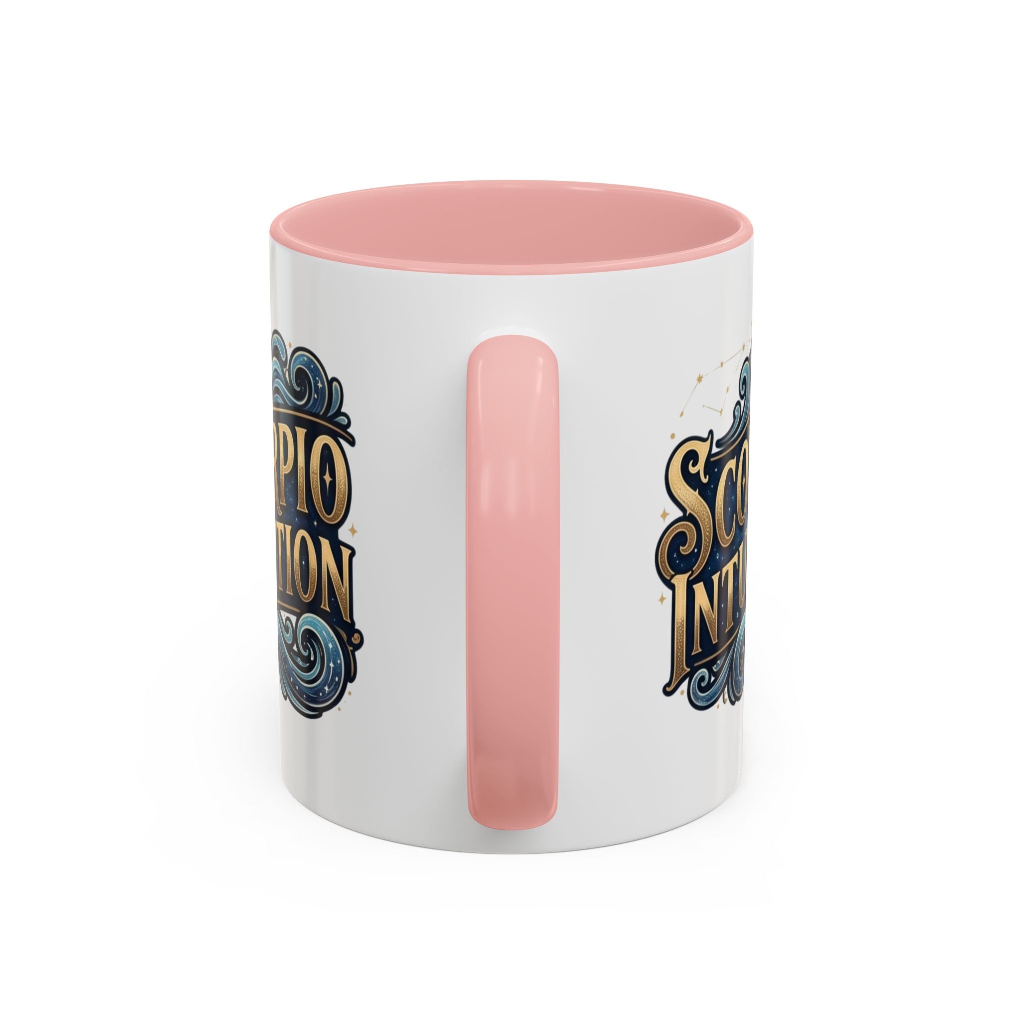 Scorpio Intuition Accent Coffee Mug — Zodiac Astrology Gift