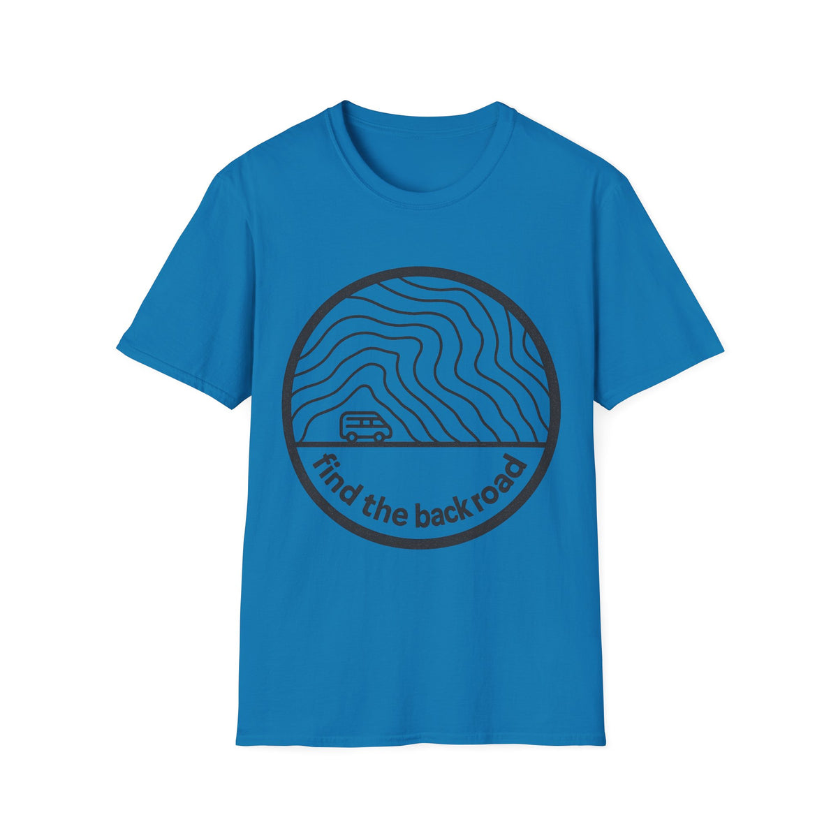 Minimalist Earth Wave T‑Shirt — Subtle Circular Nature Graphic - Trending Now - September 2026
