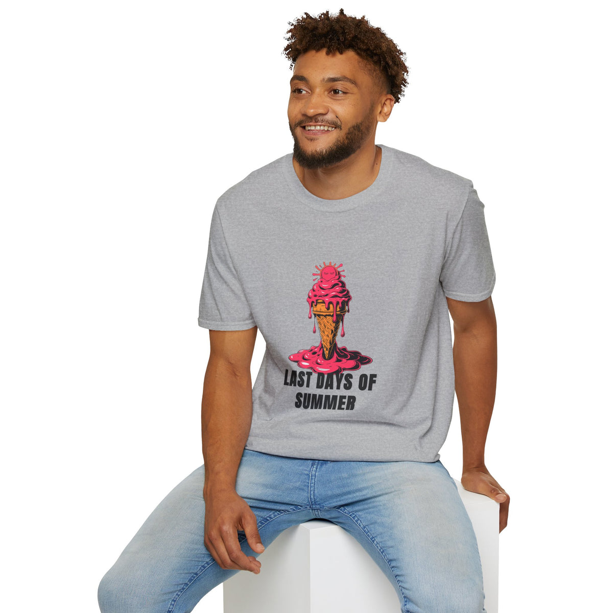 Ice Cream Melt T-Shirt — "Last Days of Summer" Graphic Tee - Trending Now - August 2026