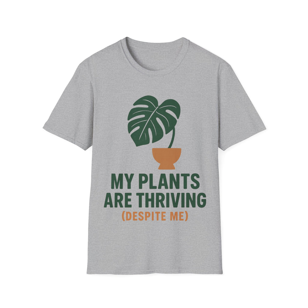 Plant Lover T-Shirt — 'My Plants Are Thriving, Therapy Not' Potted Monstera Tee - Trending Now - September 2026