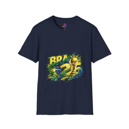 Brazil 25 T‑Shirt — Brazil Soccer World Cup Graphic Tee