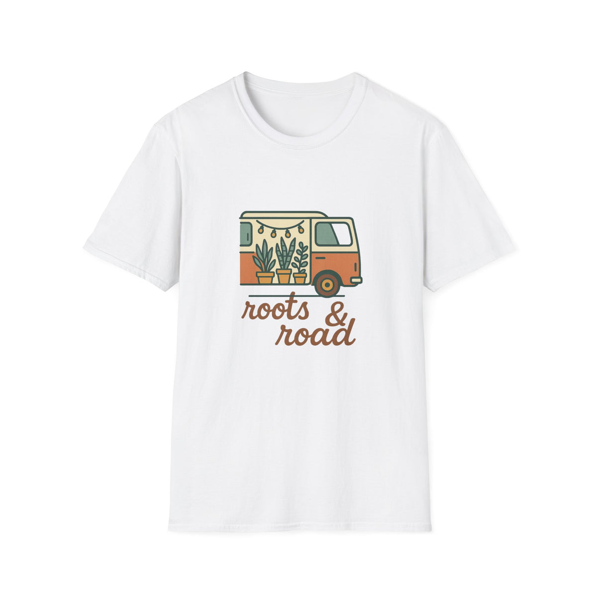 Roots & Road Camper Van T‑Shirt — Vintage Boho Adventure Tee - Trending Now - August 2026