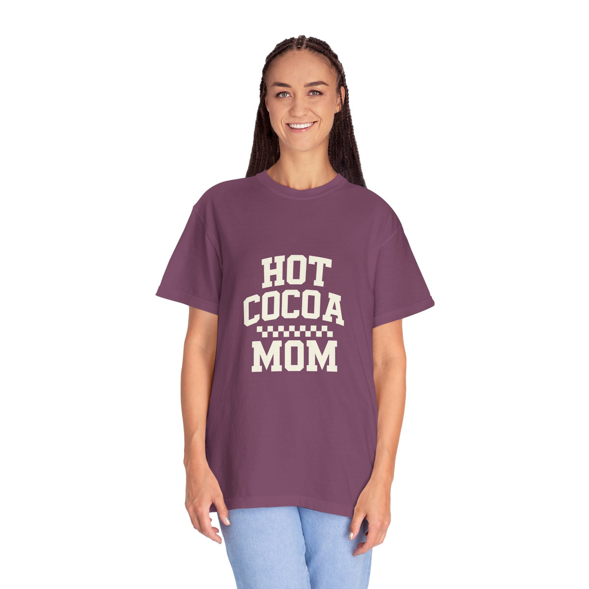 Hot Cocoa Mom T-Shirt — Cozy Holiday Mom Gift - Trending Now - October 2026