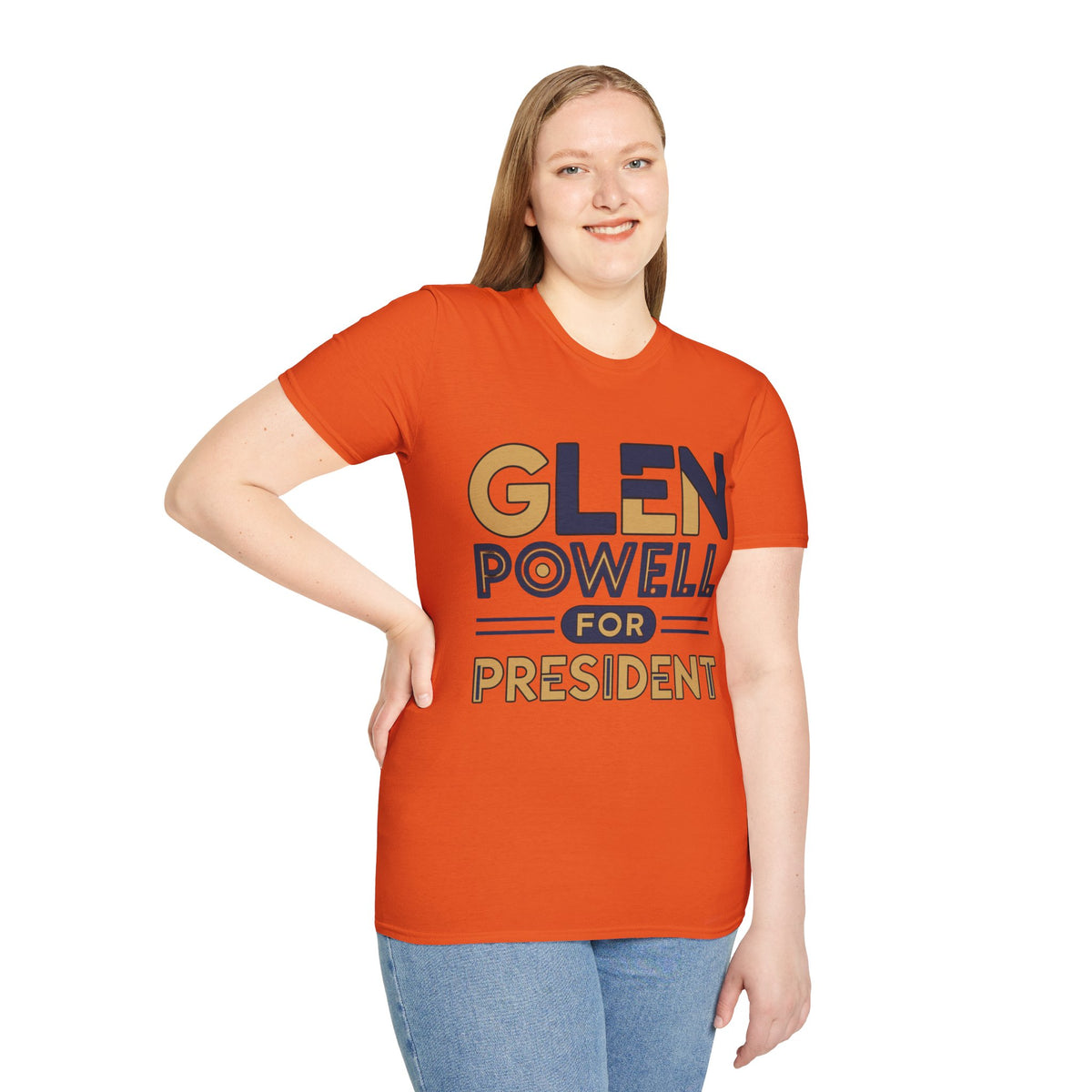 Glen Powell for President T‑Shirt - Trending Now - August 2026