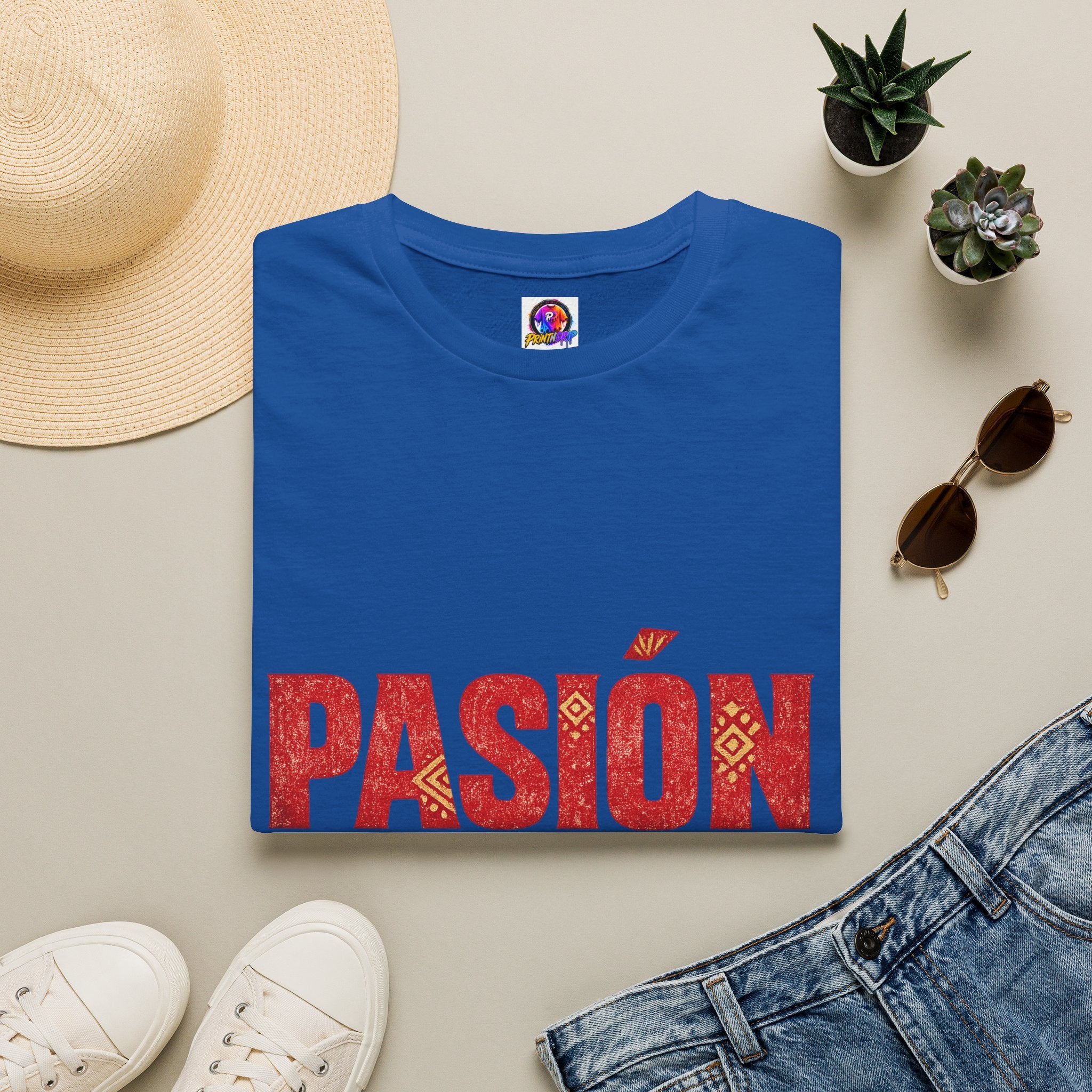 Spain Pasión Roja T-Shirt — Bold Spanish Pride Graphic Tee