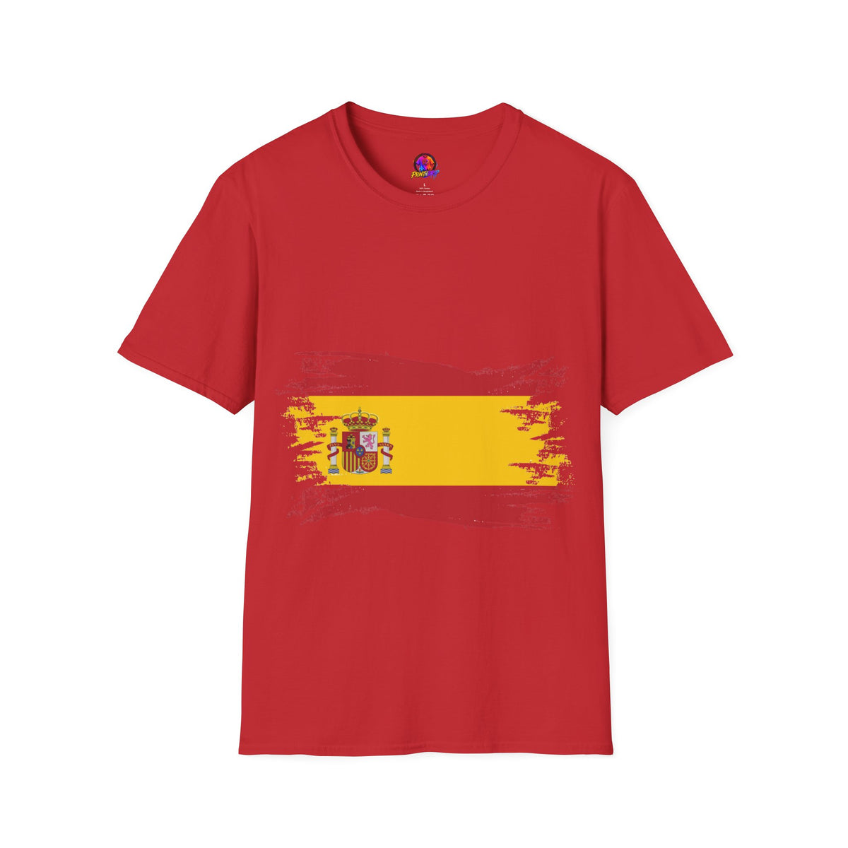 Spain Flag T-Shirt — Distressed Spanish Flag Graphic Tee