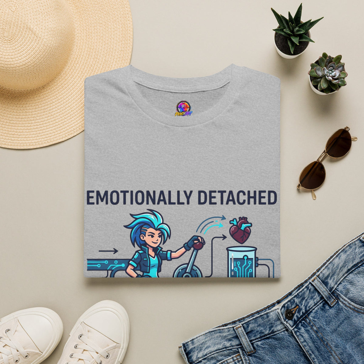 Emotionally Detached, Intellectually Invested T-Shirt