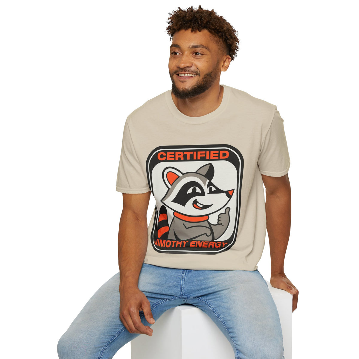 Certified Timothy Energies T-Shirt — Retro Raccoon Graphic Tee - Trending Now - August 2026