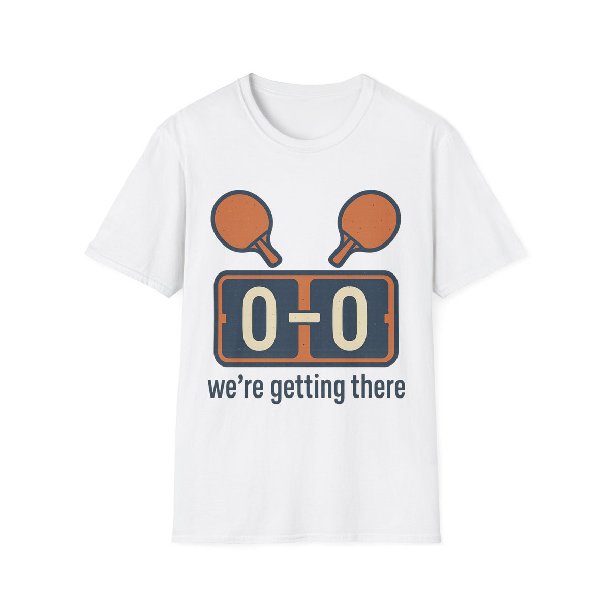 Table Tennis Scoreboard T‑Shirt — 0-0 With You Always Ping Pong Tee - Trending Now - September 2026