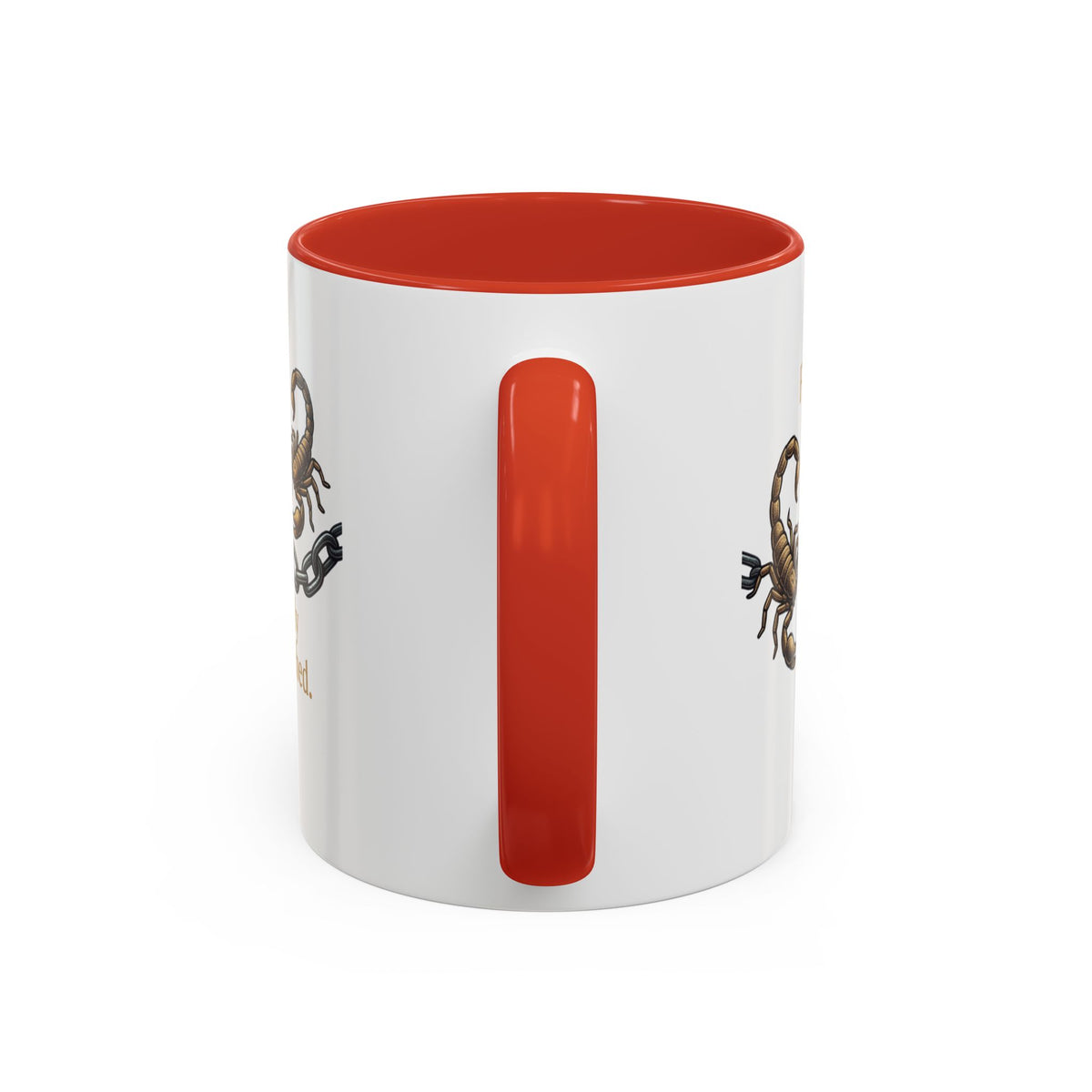 Scorpio Mug — "Fiercely Loyal. Easily Detached." Zodiac Coffee Cup