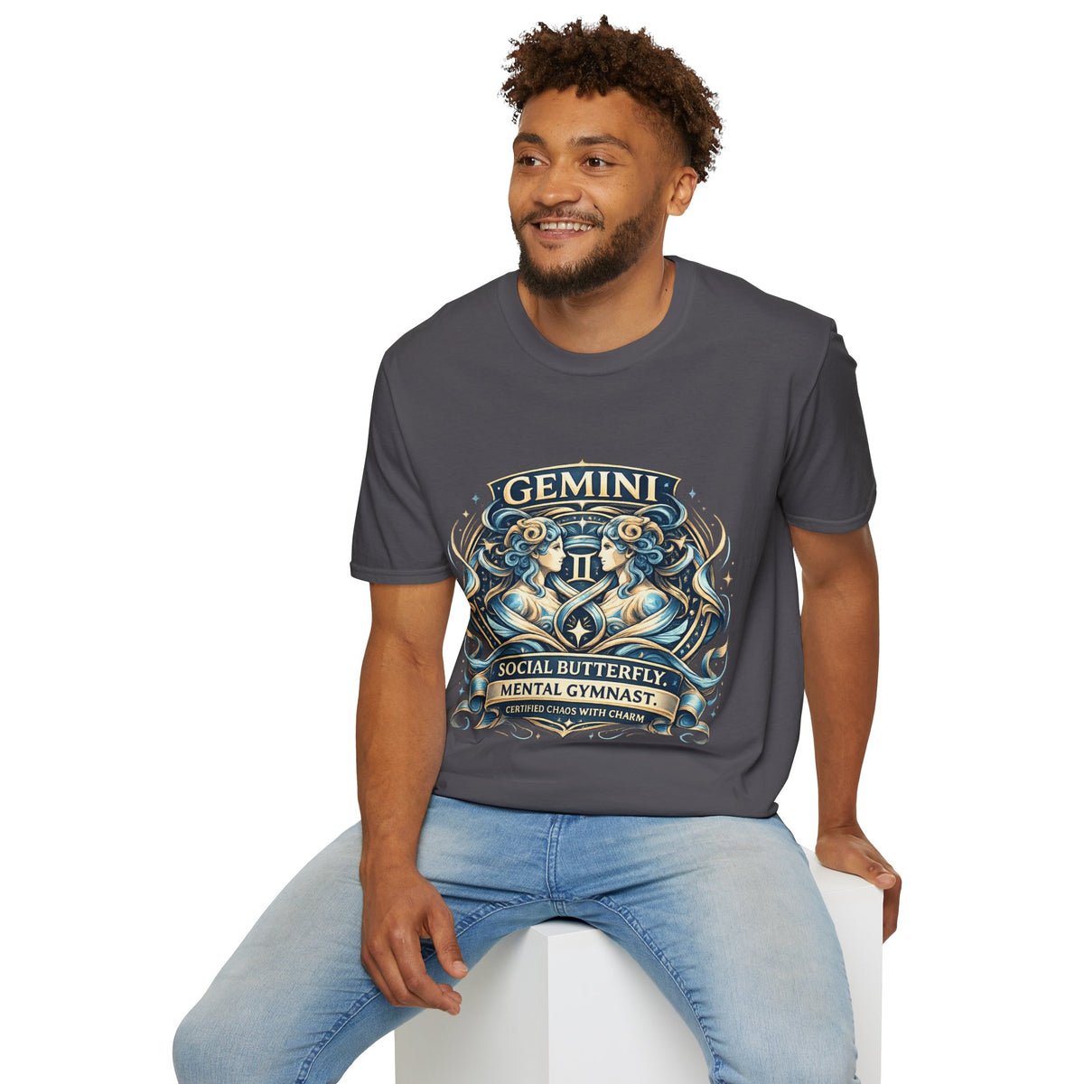 Zodiac  Gemini Unisex Softstyle T-Shirt
