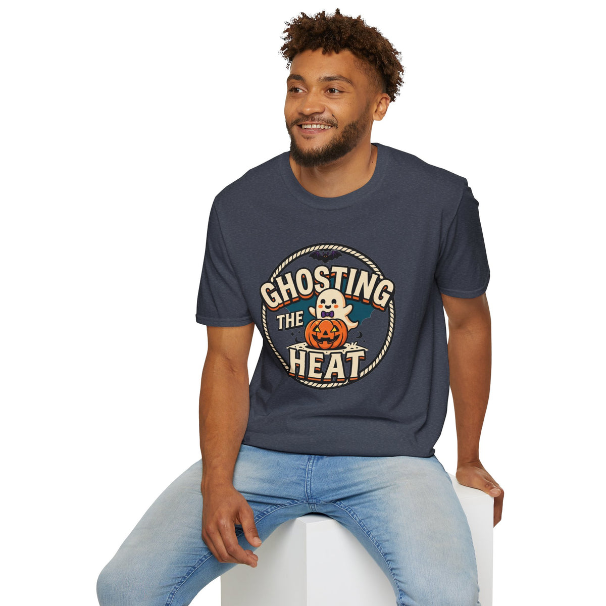 Ghosting the Heat T-Shirt — Funny Spicy Food Lover Tee - Trending Now - August 2026