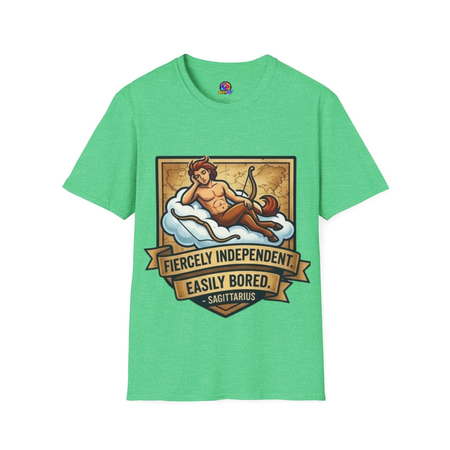 Sagittarius Zodiac T‑Shirt — Fiercely Independent, Easily Bored Astrology Tee
