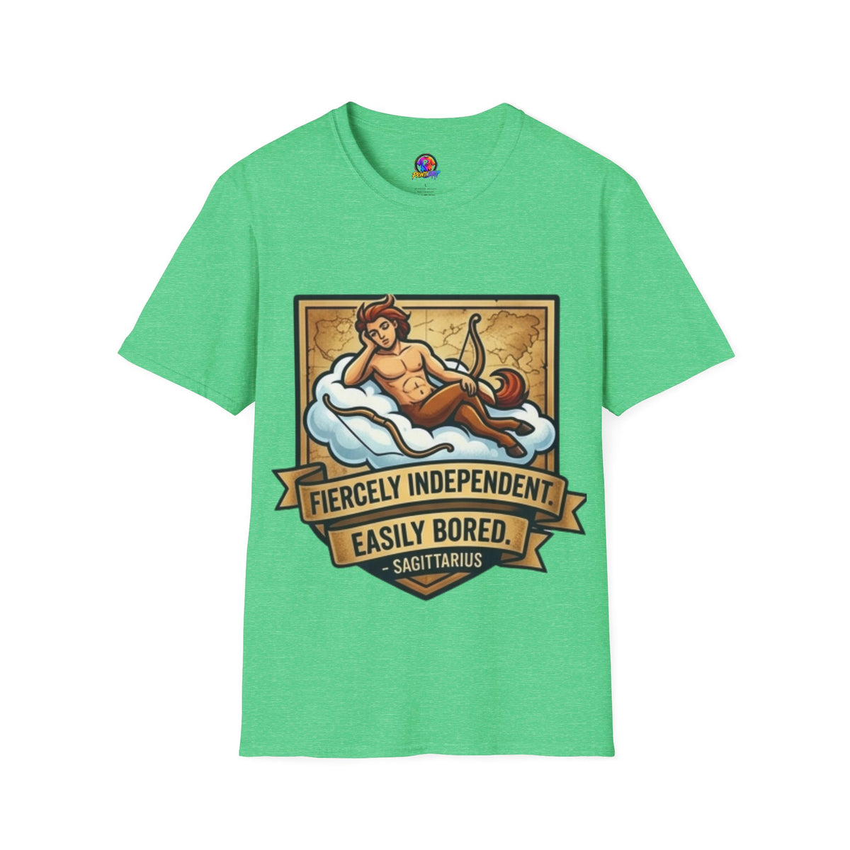 Sagittarius Zodiac T‑Shirt — Fiercely Independent, Easily Bored Astrology Tee