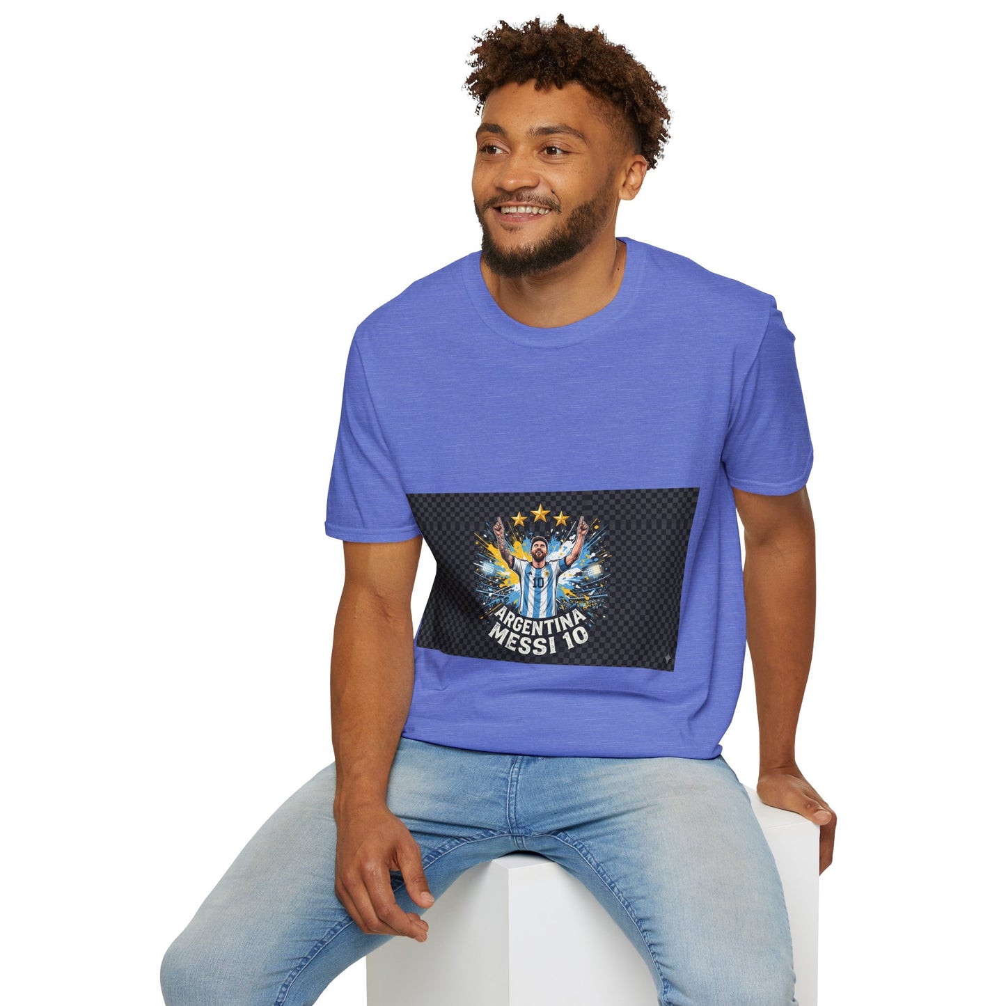 Argentina Messi  Soccer T‑Shirt — Argentina Messi 10 Fan Tee